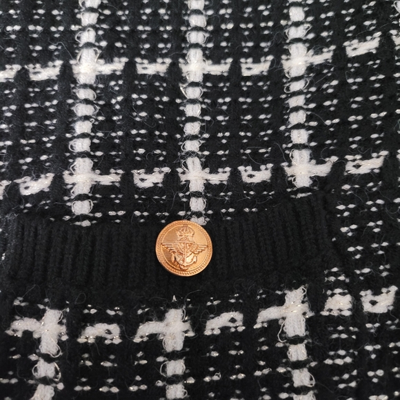 Sold- Aqua Tweed Cardigan - 100% Exclusive - Picture 8 of 10